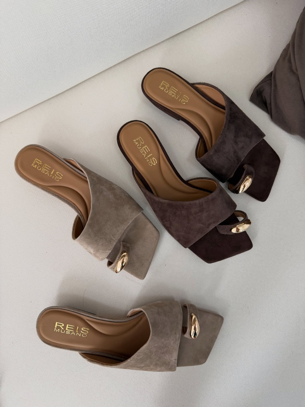 Мюли Relis Milano Golden Mocha — фото 6