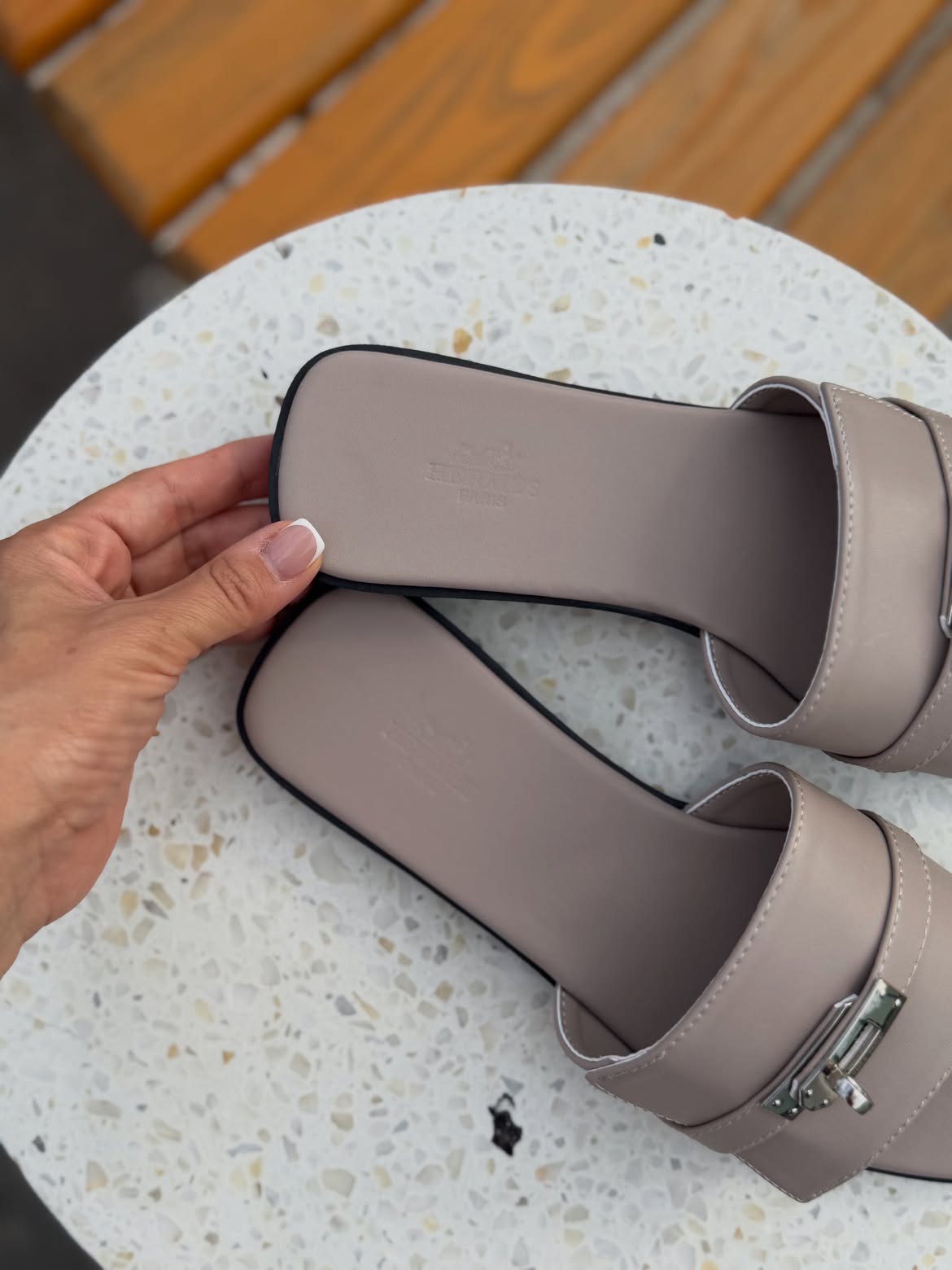 Босоножки Hermès Kelly