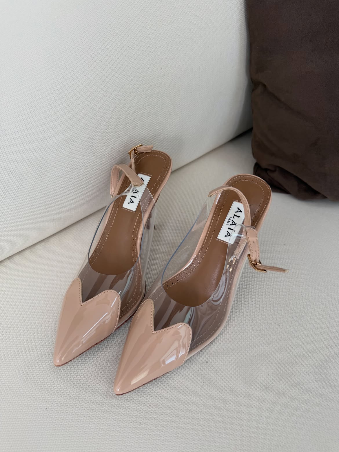 Туфли ALAÏA Crystal Slingback — фото 2