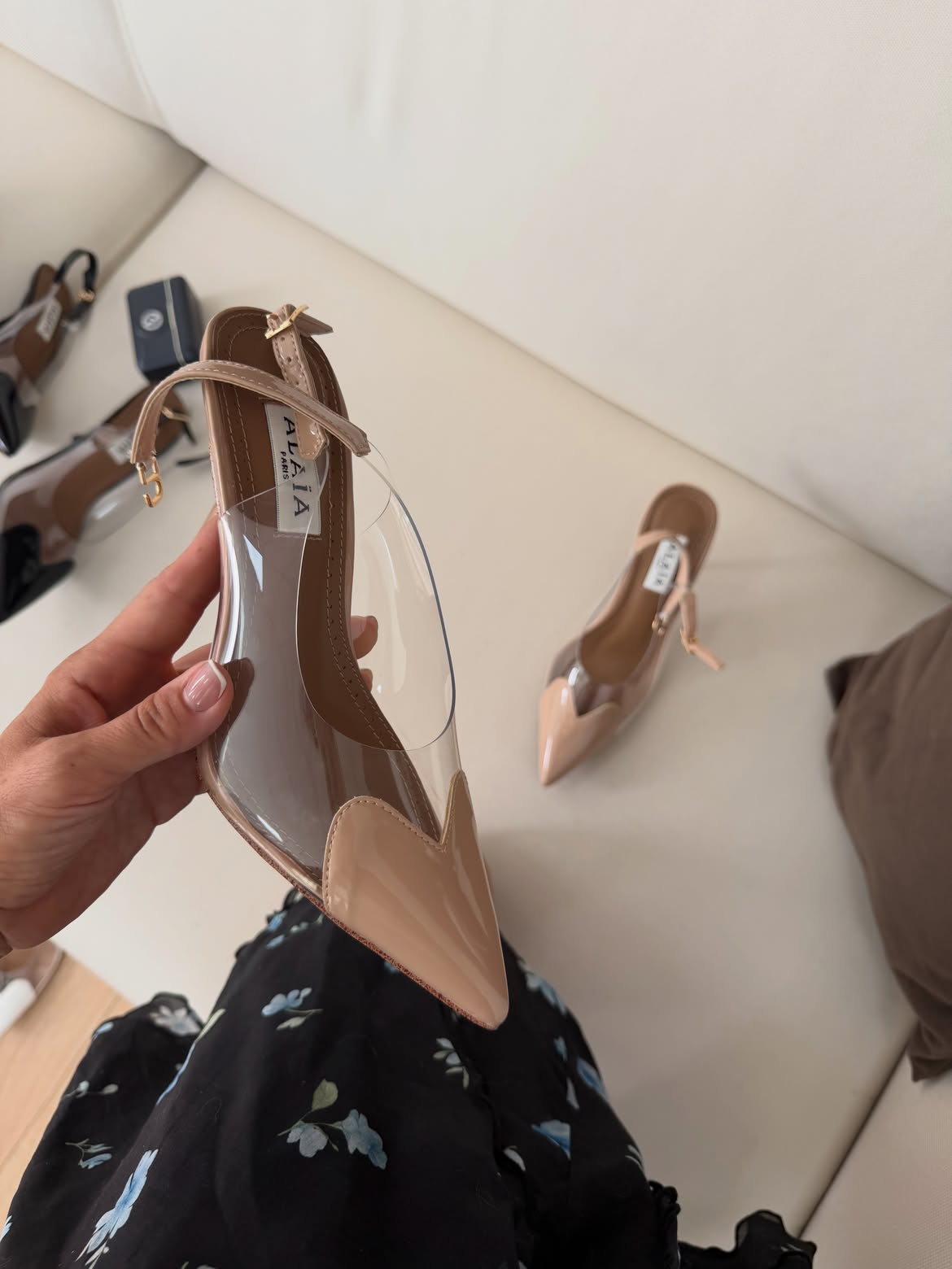 Туфли ALAÏA Crystal Slingback — фото 5
