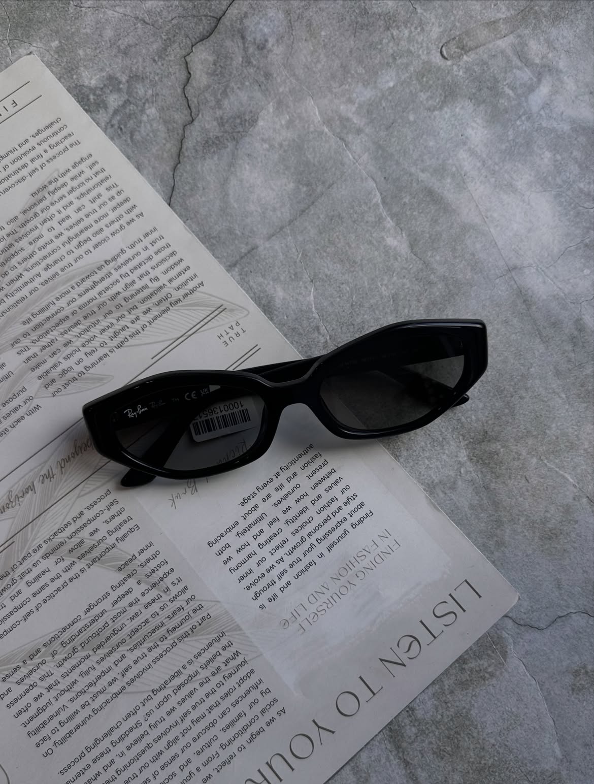 Очки Ray-Ban Wayfarer — Чёрная легенда — фото 4