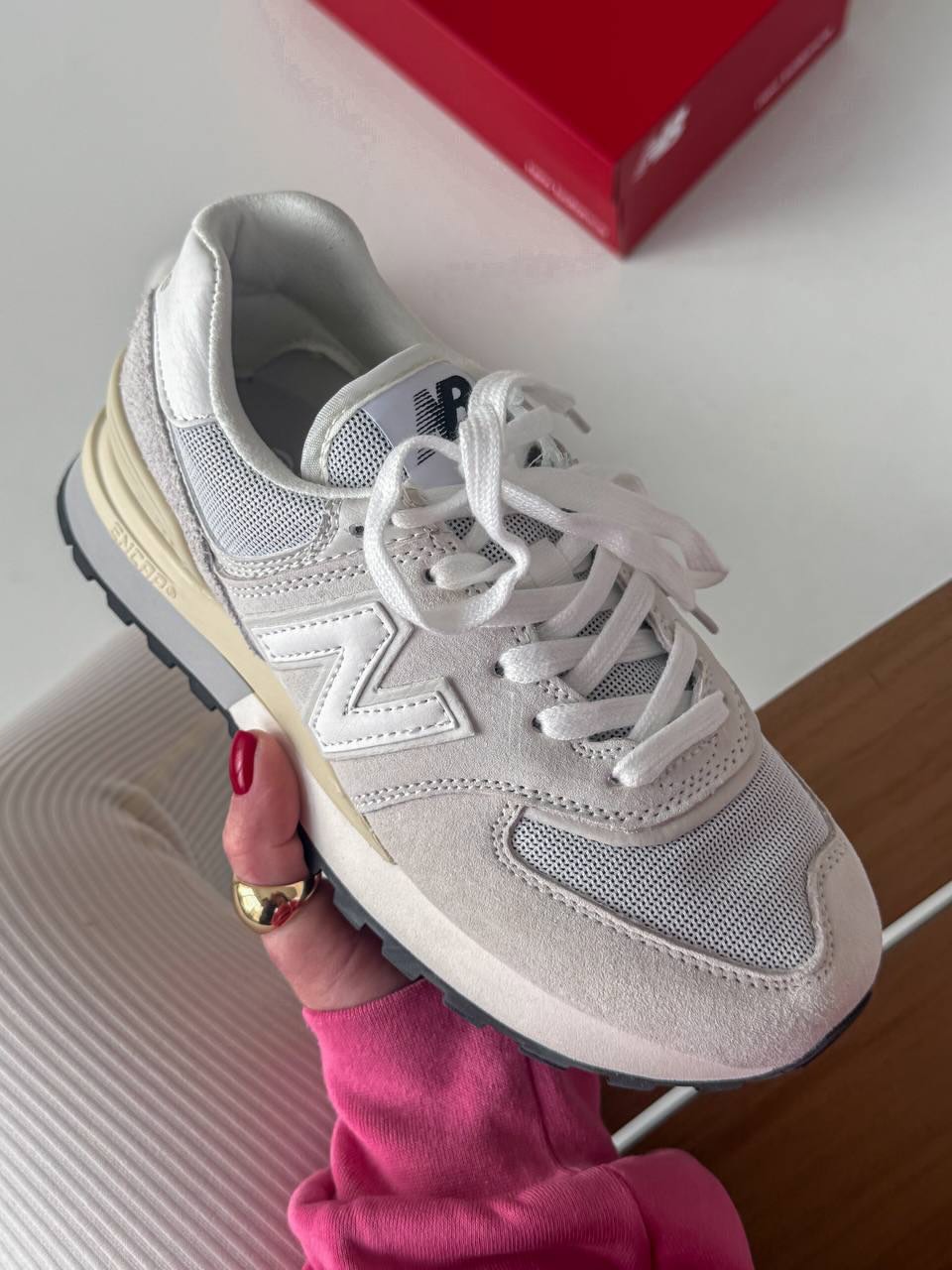 Кроссовки New Balance 574 — Cream Runner