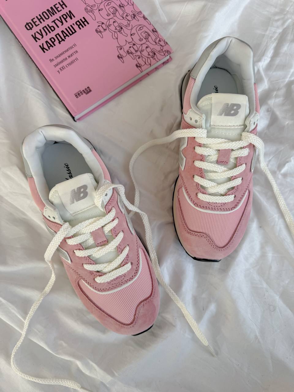 Кроссовки New Balance 574 — Pink Retro