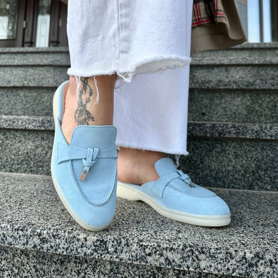 Лоферы Loro Piana Summer Walk — Milano Suede