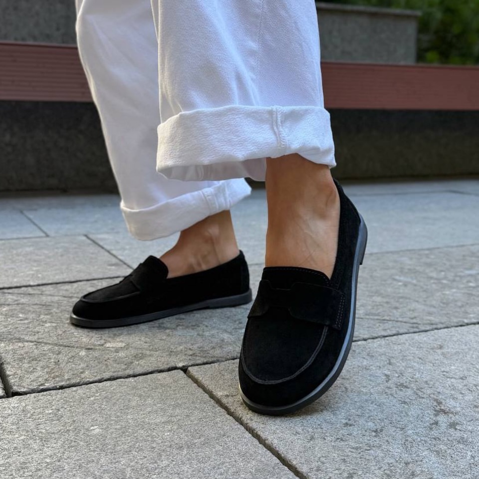 Замшевые barefoot-лоферы — Soft Step — фото 2