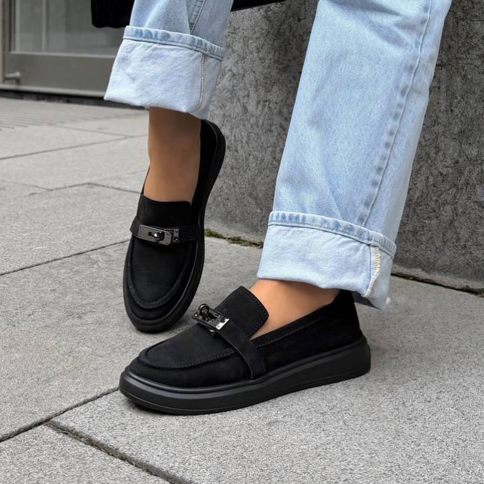 Лоферы Hermès Destin — Black Mood